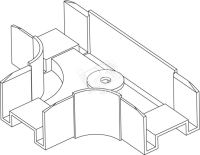 Соединитель Т-образный MEK TR-70 MEKA 1449332