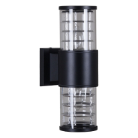 Уличный настенный светильник Reluce 86229-9.2-002CT 2*E27 BK