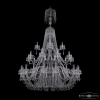 Подвесная люстра Bohemia Ivele Crystal 1403/20+10+5/530/XL-203/3d Ni