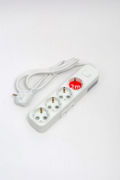 Удлинитель с/з 4вх с защитными шторками с включателем ELBI Myra 527-010202-422