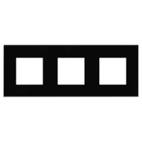 Avanti Рамка ARTLEBEDEV Черный квадрат 6 модульная DKC 4402906