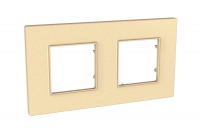 Рамка 2-постовая Schneider Electric Unica Quadro MGU4.704.36