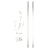 Мебельный светильник Uniel ULM-F45-2х6W/4500K IP20 SILVER ULM-F45-2x6W/4500K IP20 SILVER