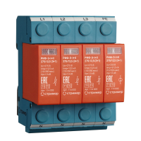 Устройство защиты от импульсных перенапряжений РИФ-Э-I+II 275/12.5 (3+1) СТРИМЕР 114003