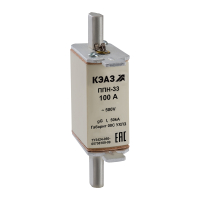Вставка ППН33- 63А-Х3 габарит 00С УХЛ3 КЭАЗ 111369