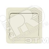 Выключатель Валери одноклавишный слоновая кость UNIVersal Б-В0021