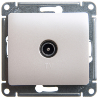 Розетка TV оконечная 1DB Systeme Electric Glossa Перламутр GSL000691