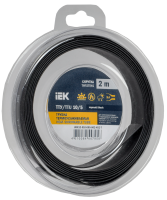Трубка термоусадочная ТТУ нг-LS 10/5 черная (2м/упак) IEK UDR12-010-005-002-K02-T