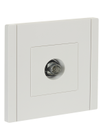 FORTE&PIANO Розетка TV оконечная FP228 белый IEK FP-A10-O-K01