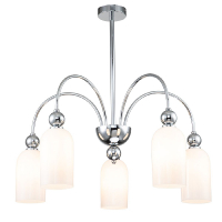 Люстра на штанге Escada Ode 686/5PL Chrome