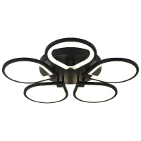 Потолочная светодиодная люстра Natali Kovaltseva Singl INNOVATION STYLE 83042 BLACK