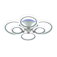 Потолочная люстра Seven Fires Marton SF7104/7C-WT-RGB