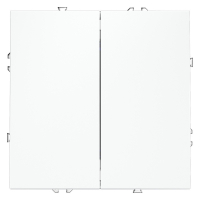 Выключатель с самовозвратом двухклавишный Voltum S70 VLS020602