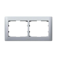 Рамка 2-постовая Legrand Galea Life алюминий 771302