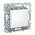 UNICA Переключатель одноклавишный коридорный в рамку белый Schneider Electric MGU5.205.18ZD