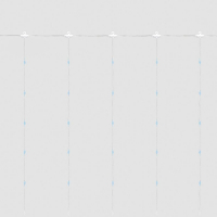 Светодиодная гирлянда Feron Занавес USB теплый белый без мерцания CL590 41635