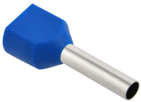 Наконечник НШвИ 2х2.5-12 синий НГИ2 (100шт) IEK UTE10-D3-3-100 