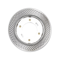 Светильник светодиодный ДВО-15W встраиваемый под лампу GX53 декоративный с доп. подсветкой MN23 хром без лампы JazzWay 5020177