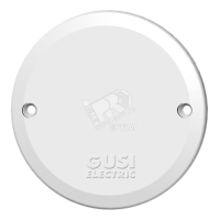 Крышка монтажной коробки белая GUSI ELECTRIC С3А5 С3А5 ЕВРО