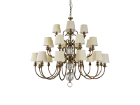 Подвесная люстра Newport 31010+12/C black brass без абажуров М0070494