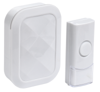 Звонок беспроводной ДЗБ3-36М (36 мелодий) белый IEK EZD21-03-AAA-K01