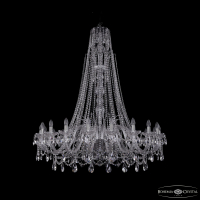 Подвесная люстра Bohemia Ivele Crystal 1411/20/460/XL-154 Ni