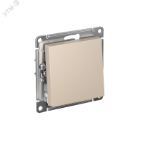 ATLASDESIGN выключатель одноклавишный, сх.1, 10АХ, механизм, ПЕСОЧНЫЙ Systeme Electric ATN001211