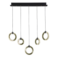 Подвесной светильник Lumien Hall Livin LH8028/5P-BK-SGD-PBK