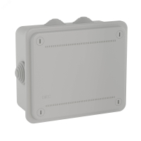 Коробка распределительная 120х80х50мм IP55 с кабельными вводами DKC 53900
