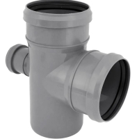 Крестовина одноплоскостная (Полипропилен) 110х110х 50/87.5 PRO AQUA 801587P