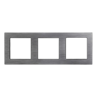 Рамка на 3 поста Arlight FRM-PRESTO-ALS-3-GR 043858