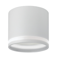 Светильник ДПО-12w GX53 без лампы белый FERON HL362 41996