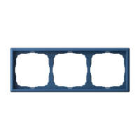 ARTGALLERY рамка 3-постовая, универсальная, аквамарин Systeme Electric GAL001103