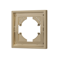 Рамка пластиковая на 1 пост Arlight FRM-TENDO-SFPL-1-GD 054643