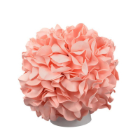 Настольная лампа (UL-00007228) Uniel ULW-R07 T/3000K/150C/A Гортензия Белый/Лосось