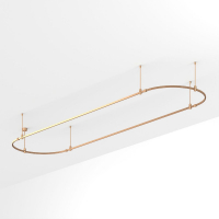 Трек Arlight ART-APRIORI-OVAL-ROD-400-4000х1000 (GD) 054529