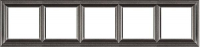 Рамка пятиместная Jung EPD485AN