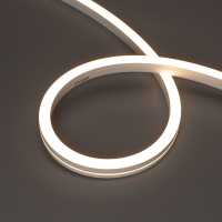 Светодиодная герметичная лента Arlight MOONLIGHT-SIDE-A140-12х17mm 24V Warm3000 (9.6 W/m, IP67, 5m, wire x2) 042784