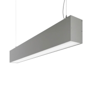 Линейный подвесной светильник Uniel ULO-K10D 22W/4000K/L50/H IP40 SILVER UL-00013168