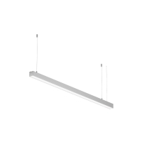 Линейный подвесной светильник Maytoni Technical 3000K 35х35 (Серебро, 1 м) LL312003