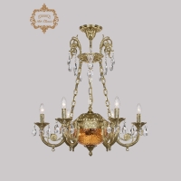 Подвесная люстра Art Classic 31.44.6.KR175SP.250IT.G.Sp.Amber.1C ArtClassic