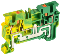 Колодка клеммная CP-PEN земля 4мм2 желто-зеленая IEK YCT21-00-K52-004