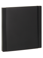 FORTE&PIANO Выключатель 1-клавишный перекрестный 10А FP112 черный IEK FP-V13-0-10-1-K02