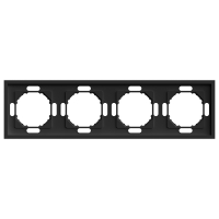 Рамка на 4 поста Stekker PFR00-5004-05 Эмили 49861