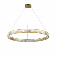 Подвесной светодиодный светильник iLedex Woodstock 10920P/1-38W-3000K-D1000 GL-CL