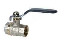 Кран шаровой ВВ 1/2 ручка никелированный AQUALINK 01143