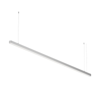Линейный подвесной светильник Maytoni Technical 3000K 35х35 (Серебро, 2 м) LL312007