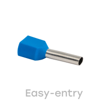 Наконечник штыревой втулочный НШвИ(2) 2.5-13 (50шт.) EKF nhvi2-2.5-13