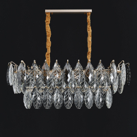 Подвесная люстра Delight Collection D8011P/L-800 gold/smoky