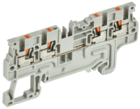 Колодка клеммная CP-MC 4 вывода 1.5мм2 серая IEK YCT22-00-4-K03-001
